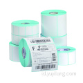 Paper berlapis label termal kertas label barcode